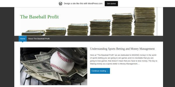 TheBaseballProfit.wordpress.com Reviews