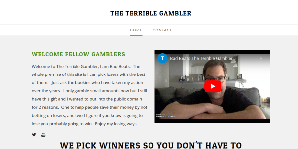 TheTerribleGambler.weebly.com Reviews