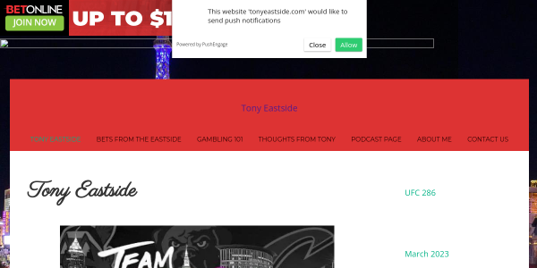 TonyEastside.com Reviews