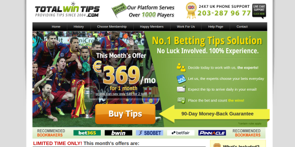 TotalWinTips.com Reviews