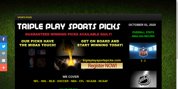 TriplePlaySportsPicks.com Reviews