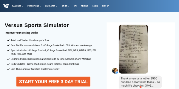 VersusSportsSimulator.com Reviews