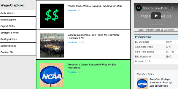 WagerClass.com Reviews